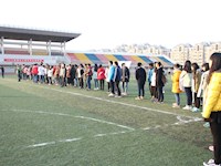我校举办首届校园足球联赛